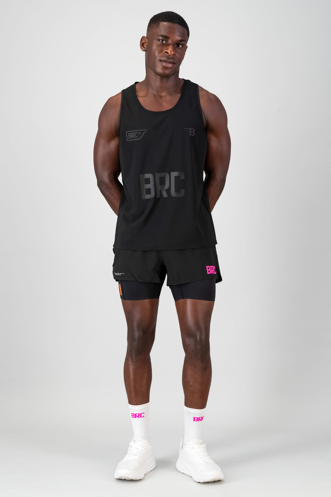 SprintRacer Men's 2-in-1 Pro Short - Black