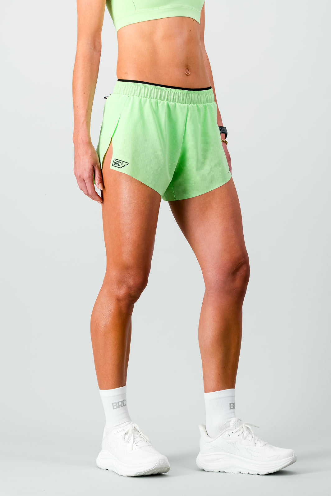 Burnt Studios | SprintRacer Women's Run Short - Mint