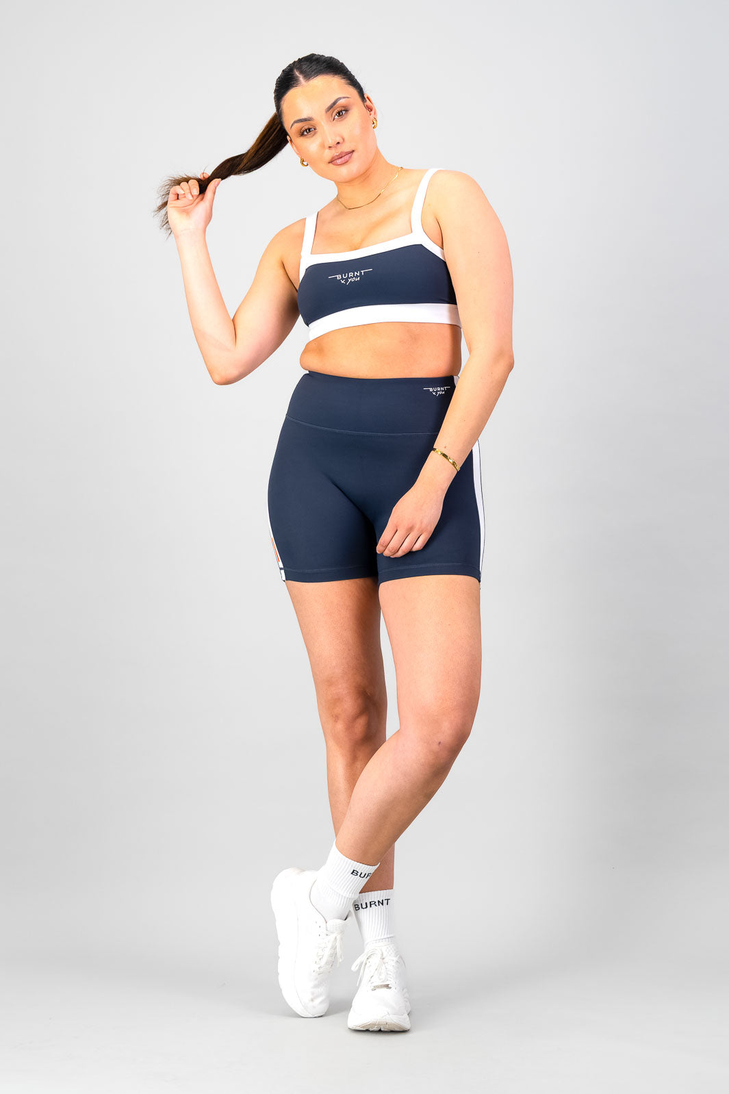 Burnt x You Sports Bra - Ash
