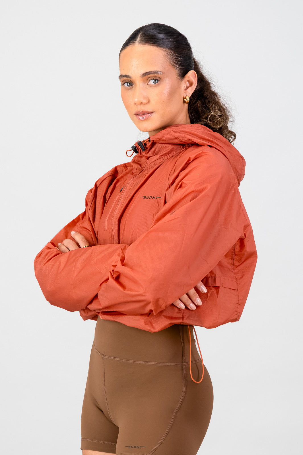 Burnt Studios | Women's Lightweight Jacket - Terrecotta