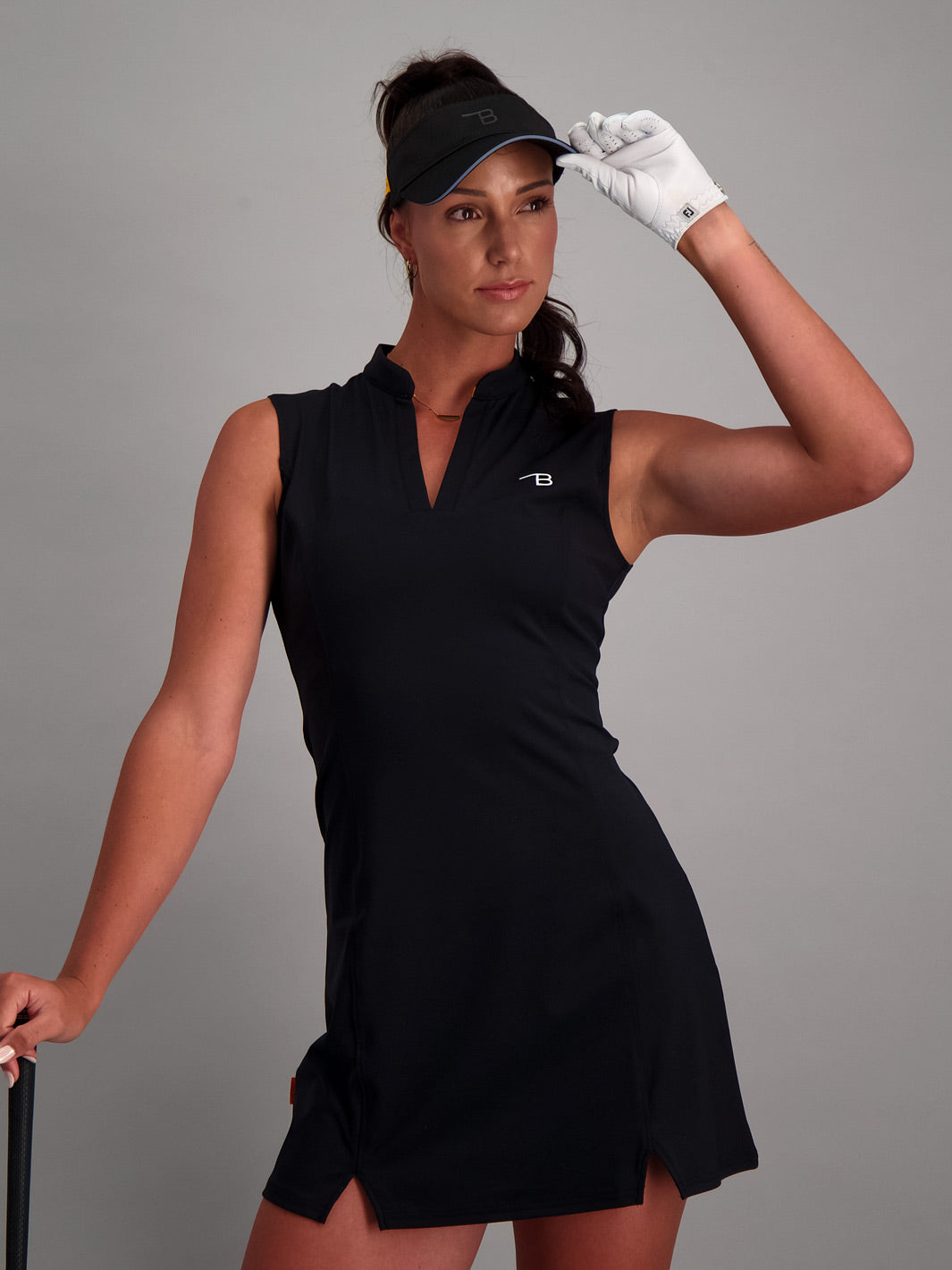 Women's Golf Dress in Black