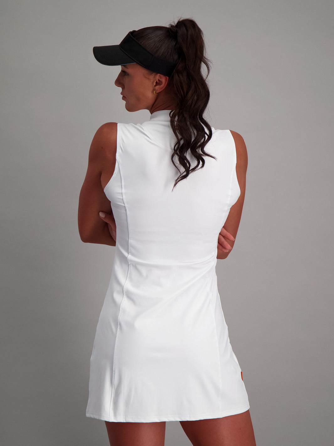 Womens Golf Dress - White