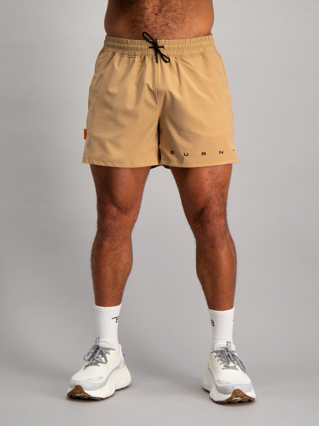 Burnt Studios Activewear Men  Bondi 5 Short - Core Coffee