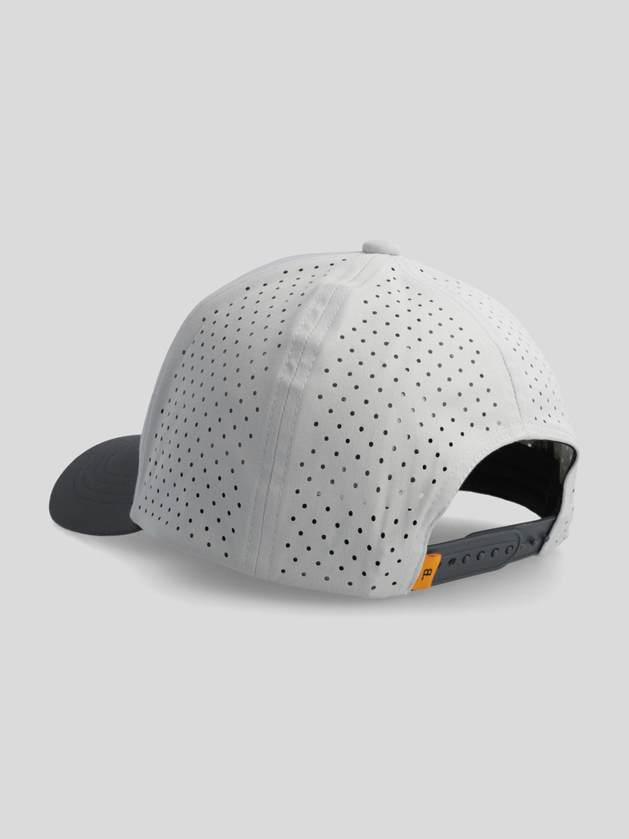 Men's Golf Cap in Light Grey Burnt Pro
