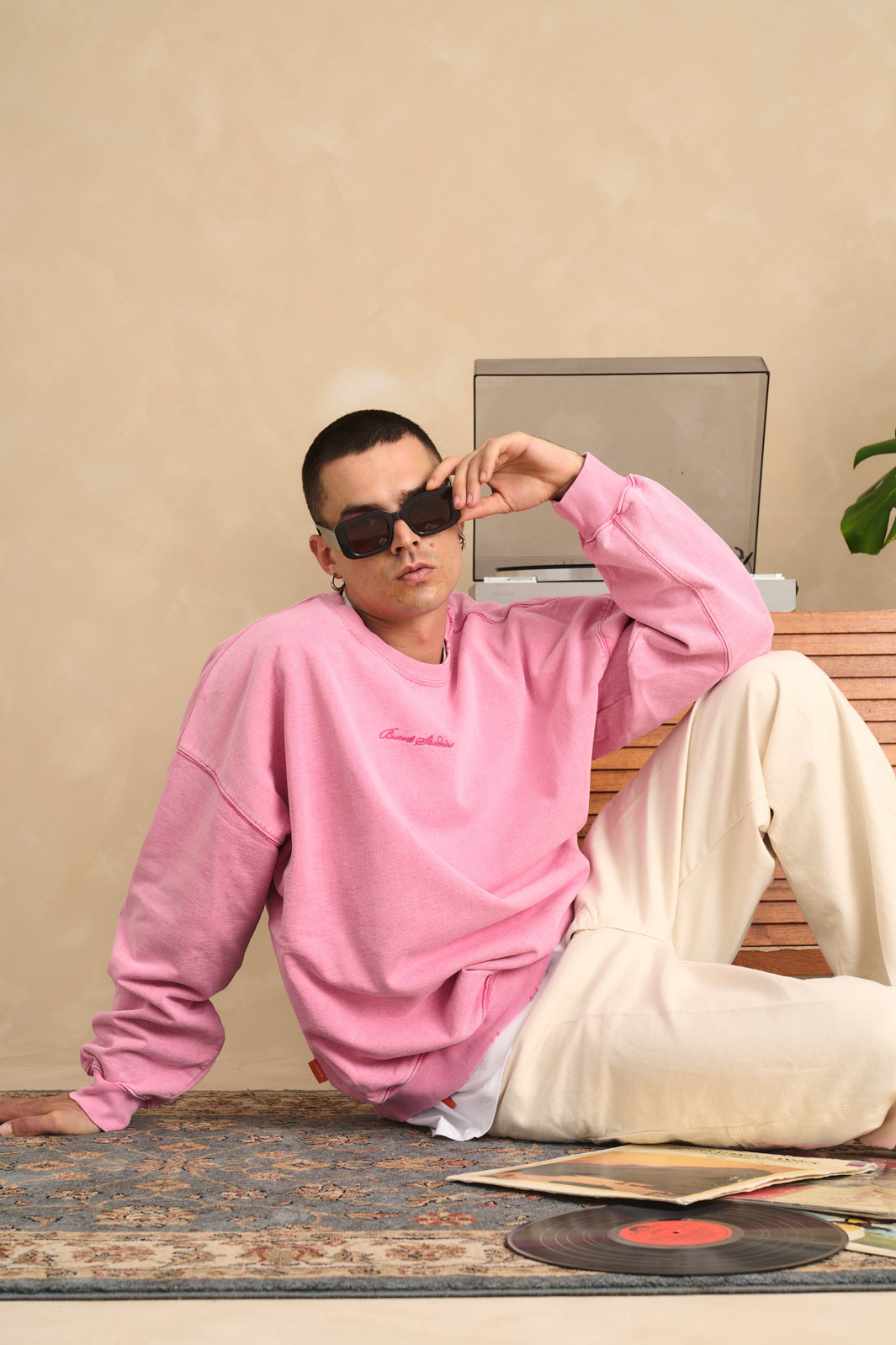 Ultra Heavy Crew Top - Bloom
