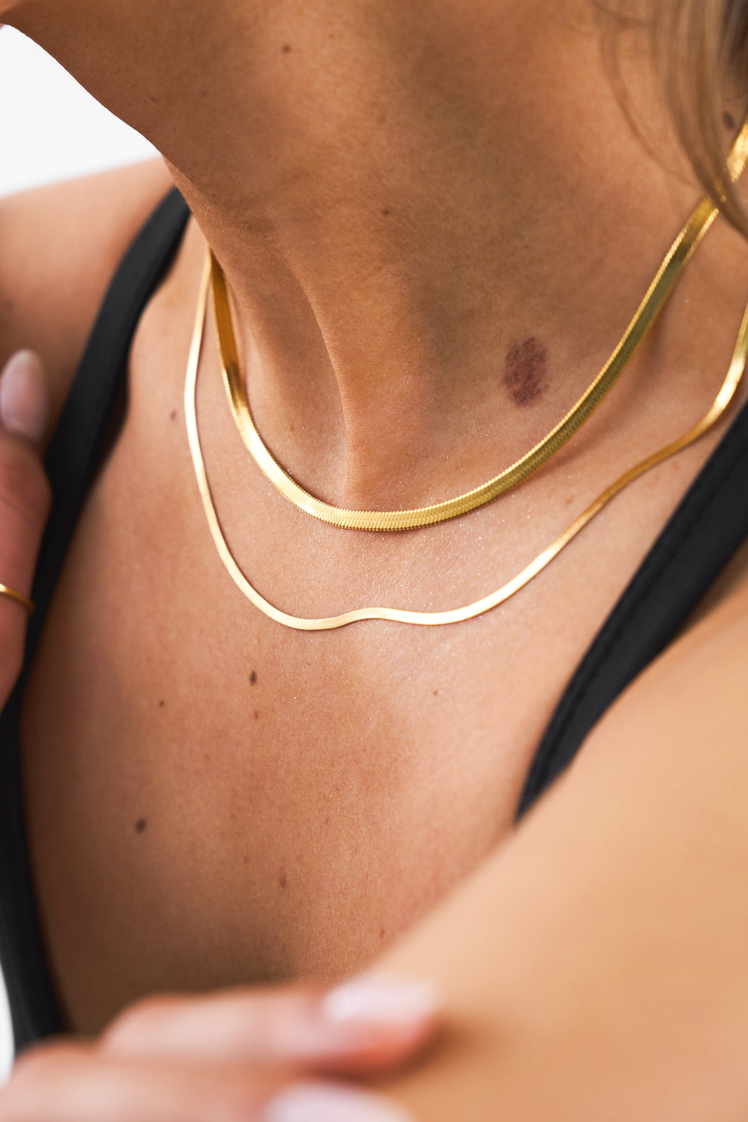 Burnt Studios Active Jewellery Fine Snake Necklace