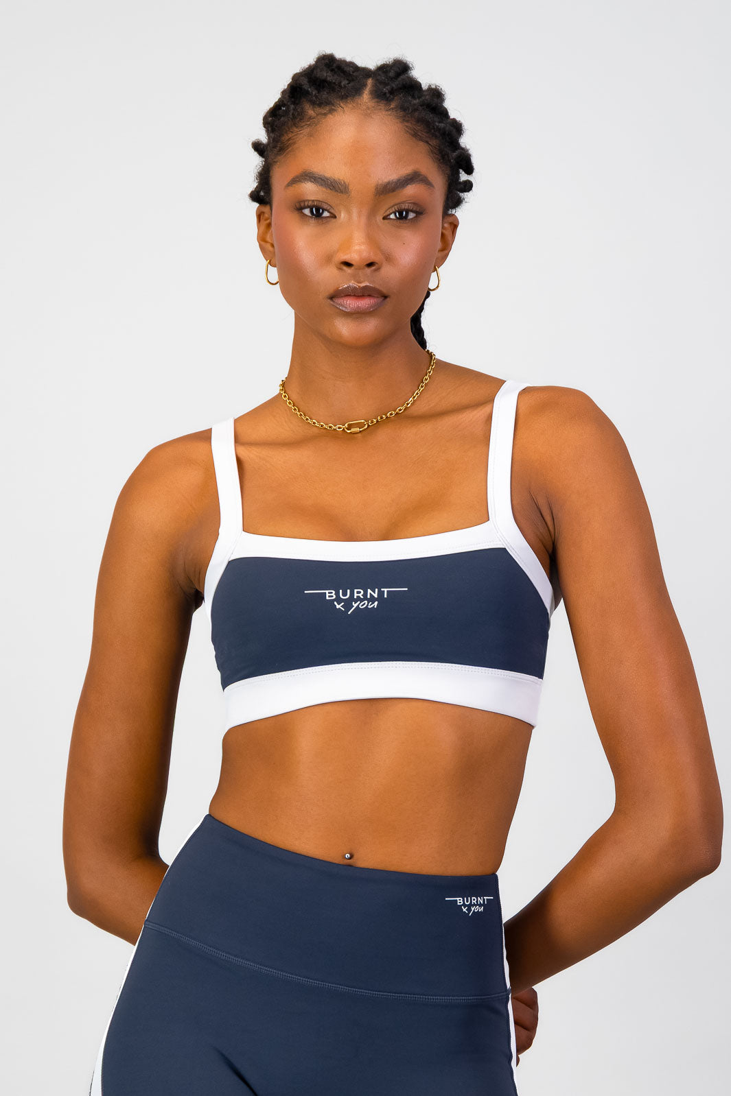 Burnt Studios | Burnt x You Sports Bra - Ash