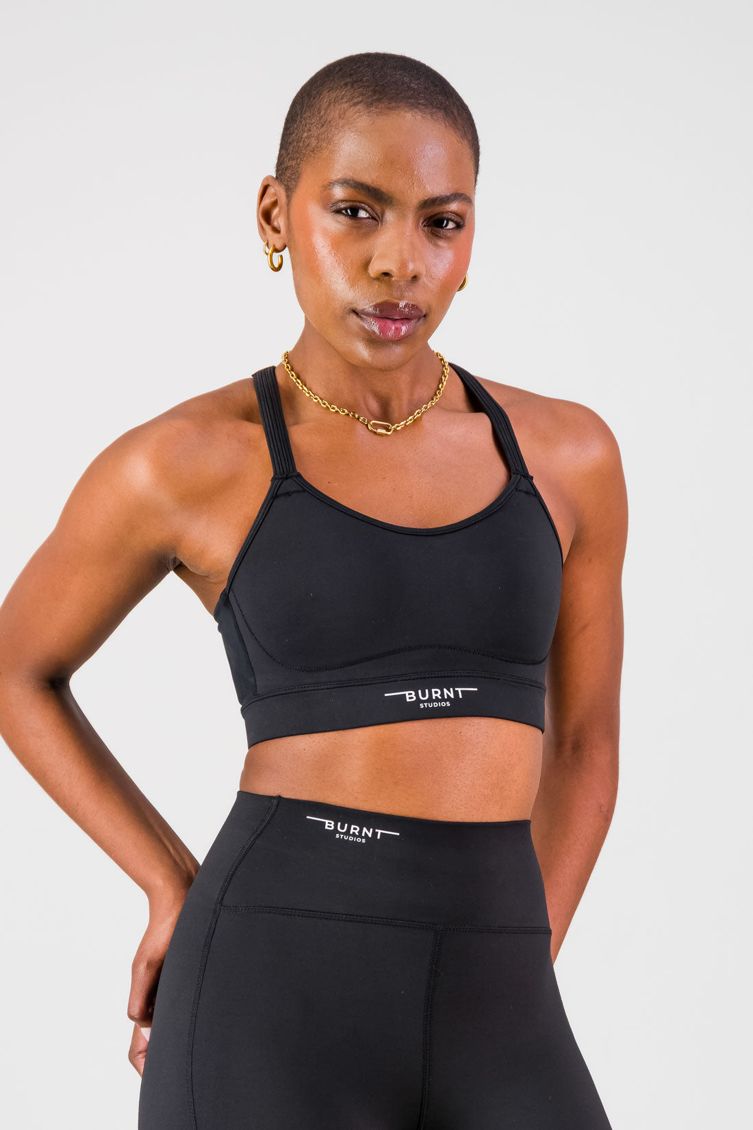 Burnt Studios | Essential Support Bra - Black