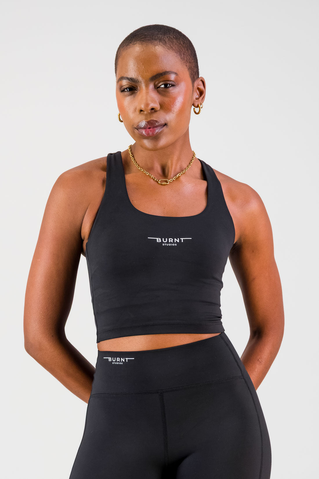 Burnt Studios | Essential Restore Supportive Tank - Black