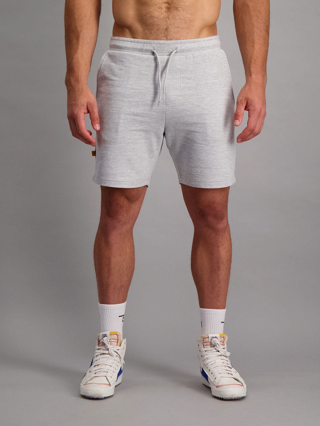 Mens sweat 2024 shorts grey