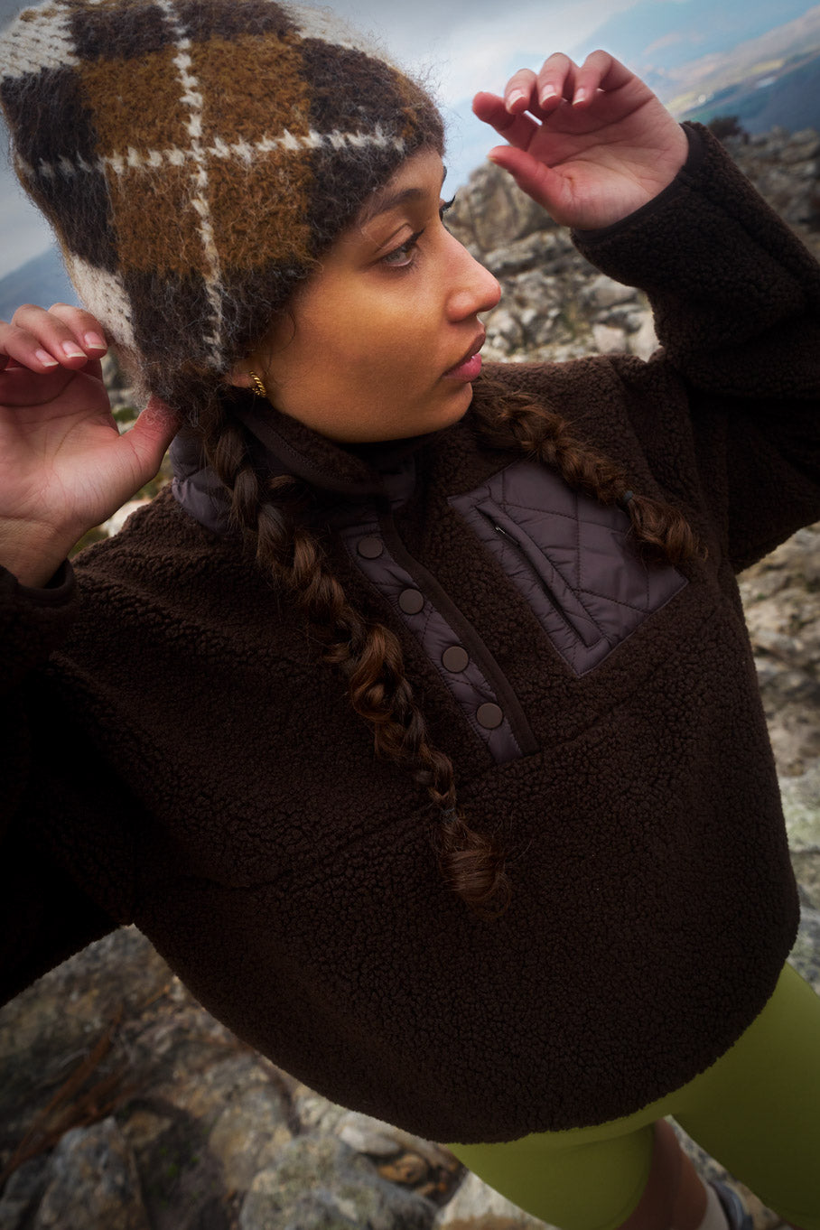 Sherpa Pull Over - Cocoa