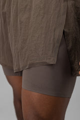 Glide 2-in-1 Run Short - Sandstone