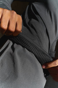 Carbon 1/4 Zip - Black
