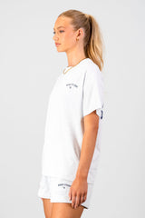 Academy Oversized Tee - Grey Melange