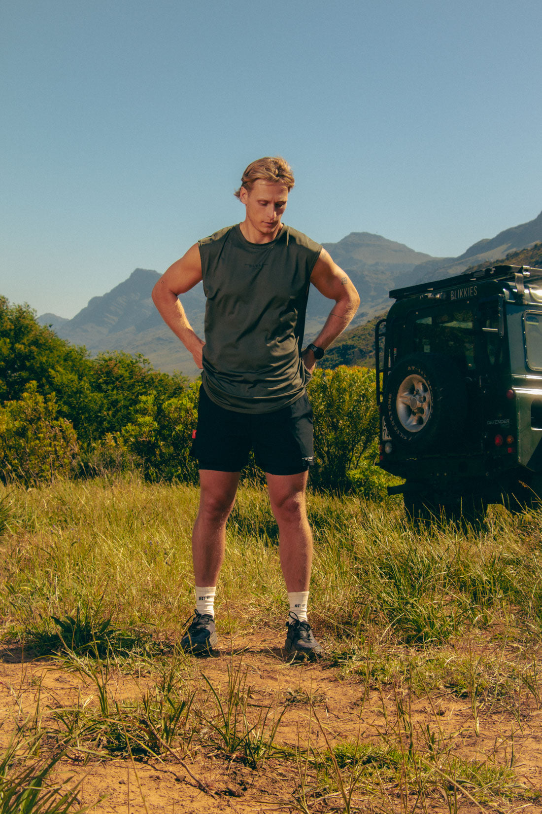 Burnt Studios | Muscle Tank - Forest Green