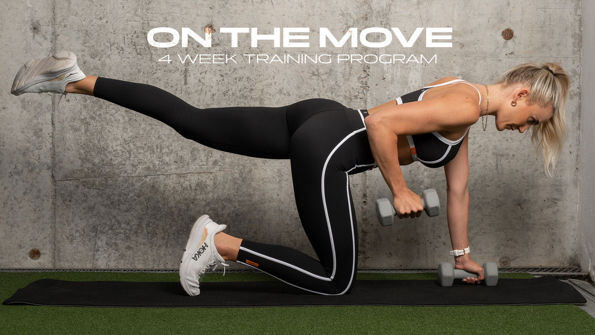 Exercise Move Program On the Move | 4 Week Beginner Home/Gym Program for Women | Burnt Fit