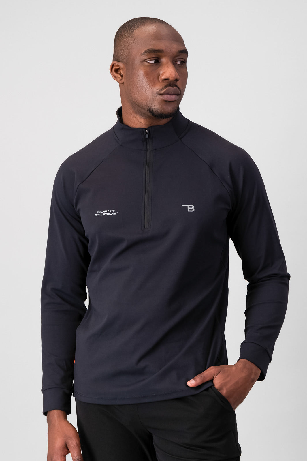 Fundamental 1/4 Zip - Black