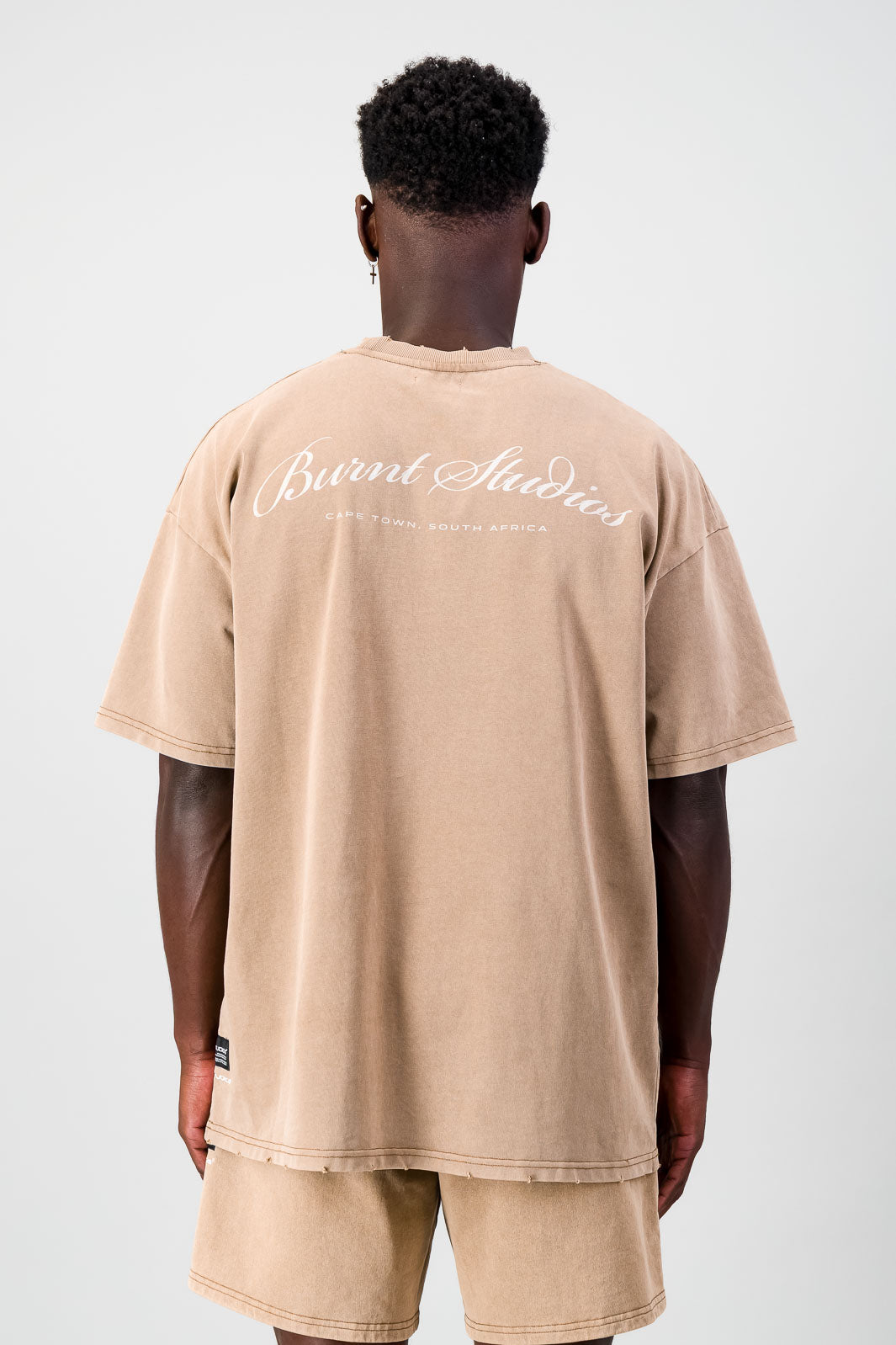 Ultra Heavy Oversized Tee - Brown
