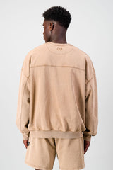 Ultra Heavy Crew Top - Brown