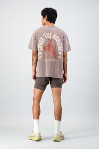 Chase The Horizon 2-in-1 Short - Brown