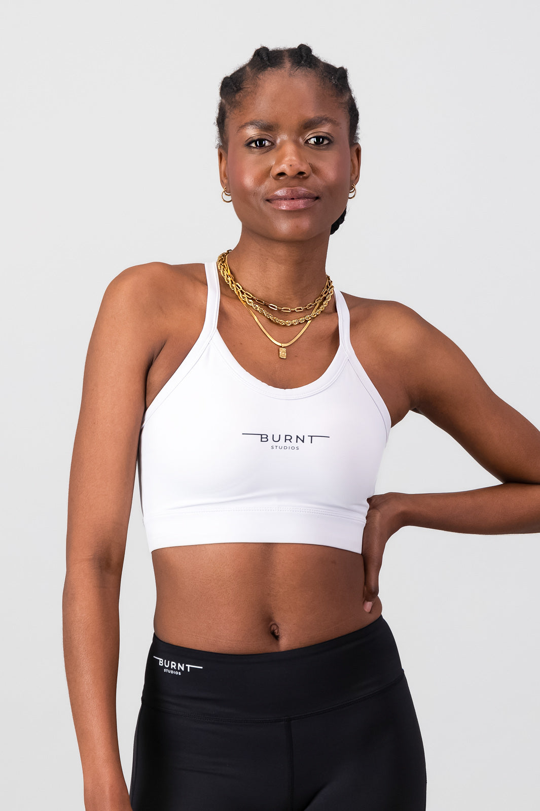 Essential Strong Bra - White