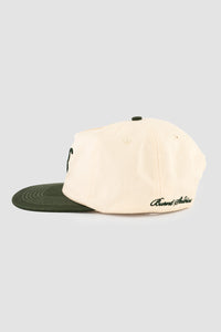 Elemental Cap - Cream & Green