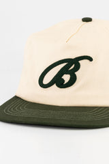 Elemental Cap - Cream & Green