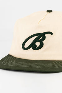 Elemental Cap - Cream & Green