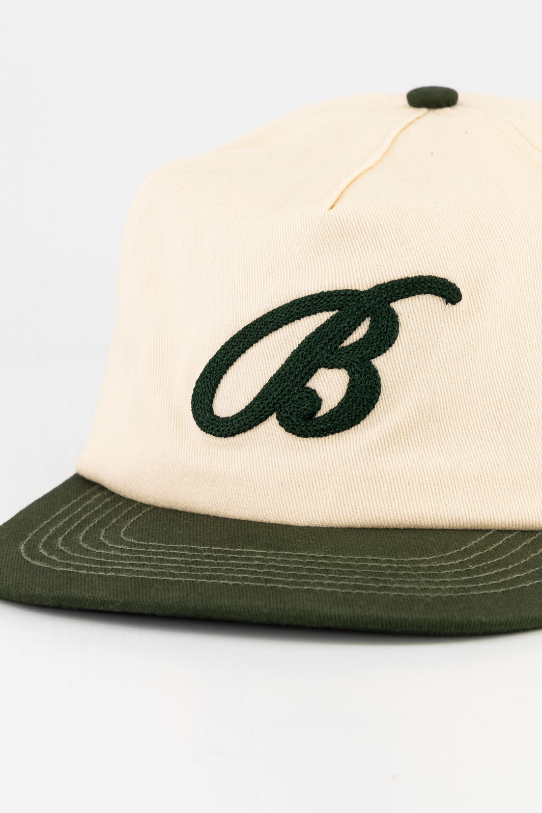 Elemental Cap - Cream & Green