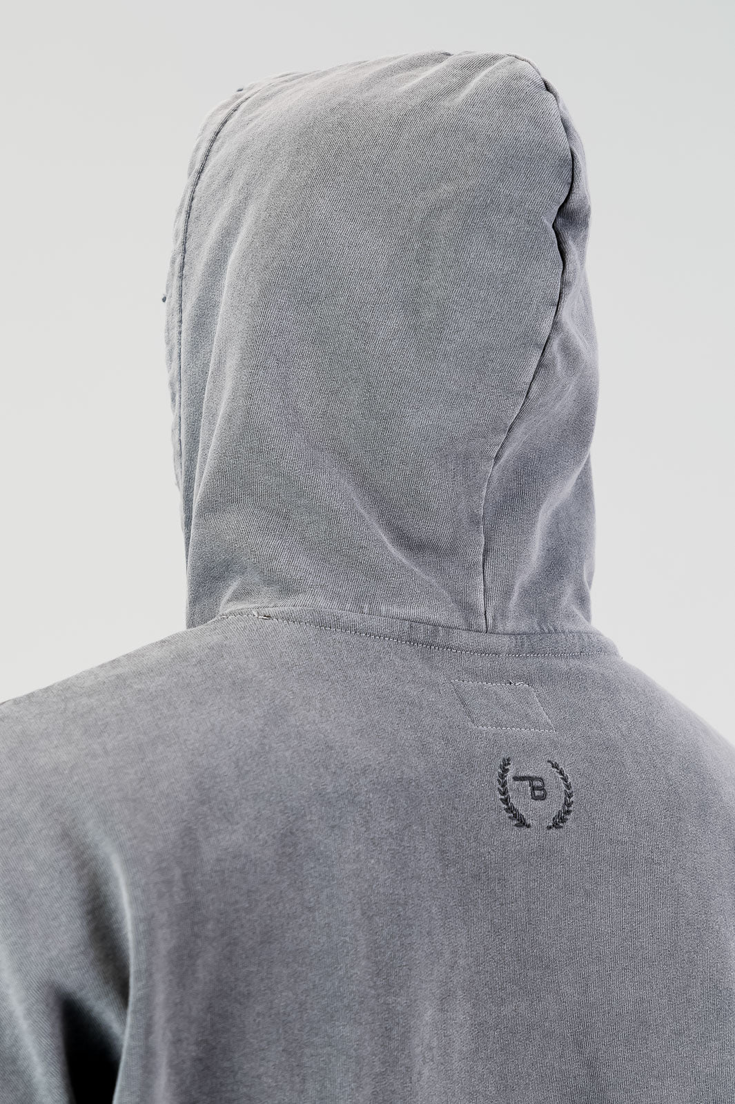 Burnt Studios | Ultra Heavy Hoodie - Light Grey
