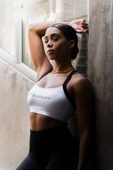 Milan Sports Bra - White