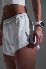 SprintRacer Women's Run Short - White
