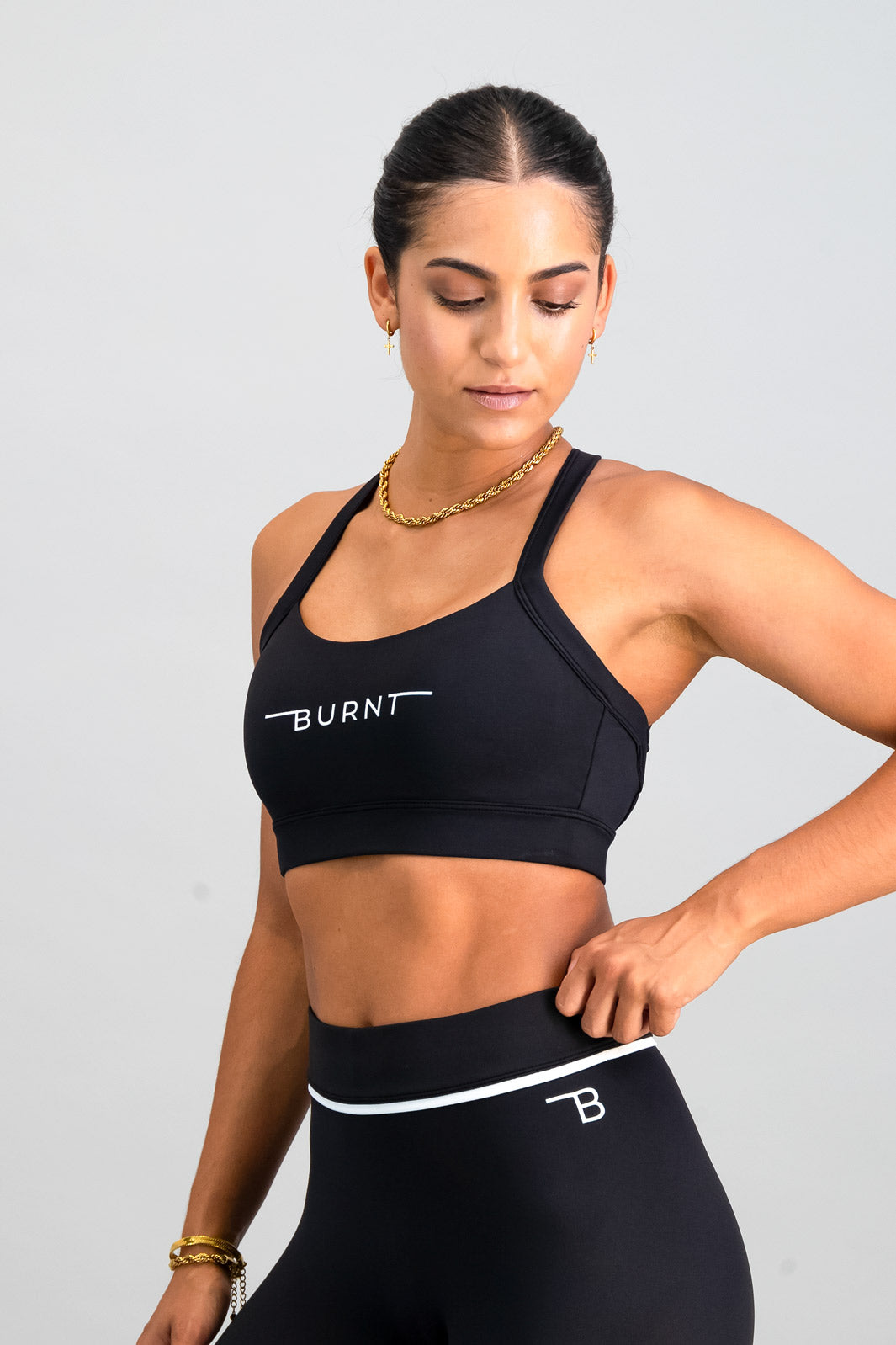 Milan Sports Bra - Black