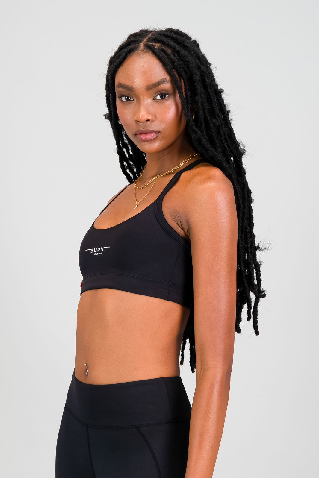 The Cali Sports Bra - Black