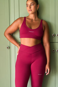 Contour Legging - Berry