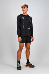 Vert Mens Run Long Sleeve - Black