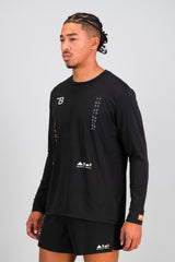 Vert Men's Run Long Sleeve - Black