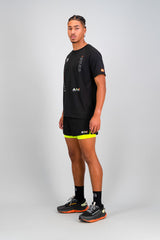 Summit Mens Run Tee - Black