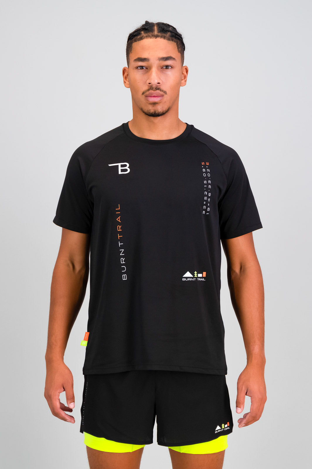 Summit Mens Run Tee - Black