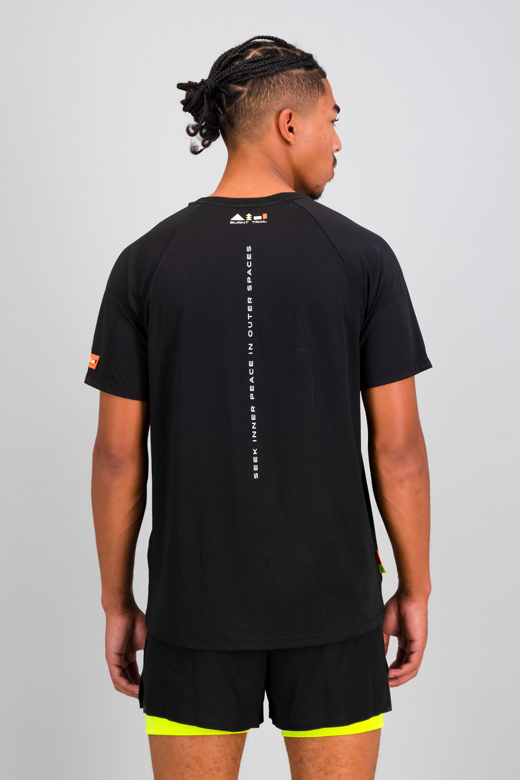 Summit Mens Run Tee - Black