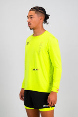 Vert Men's Run Long Sleeve - Lime