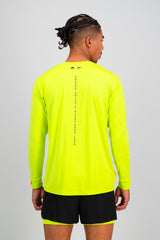 Vert Mens Run Long Sleeve - Lime