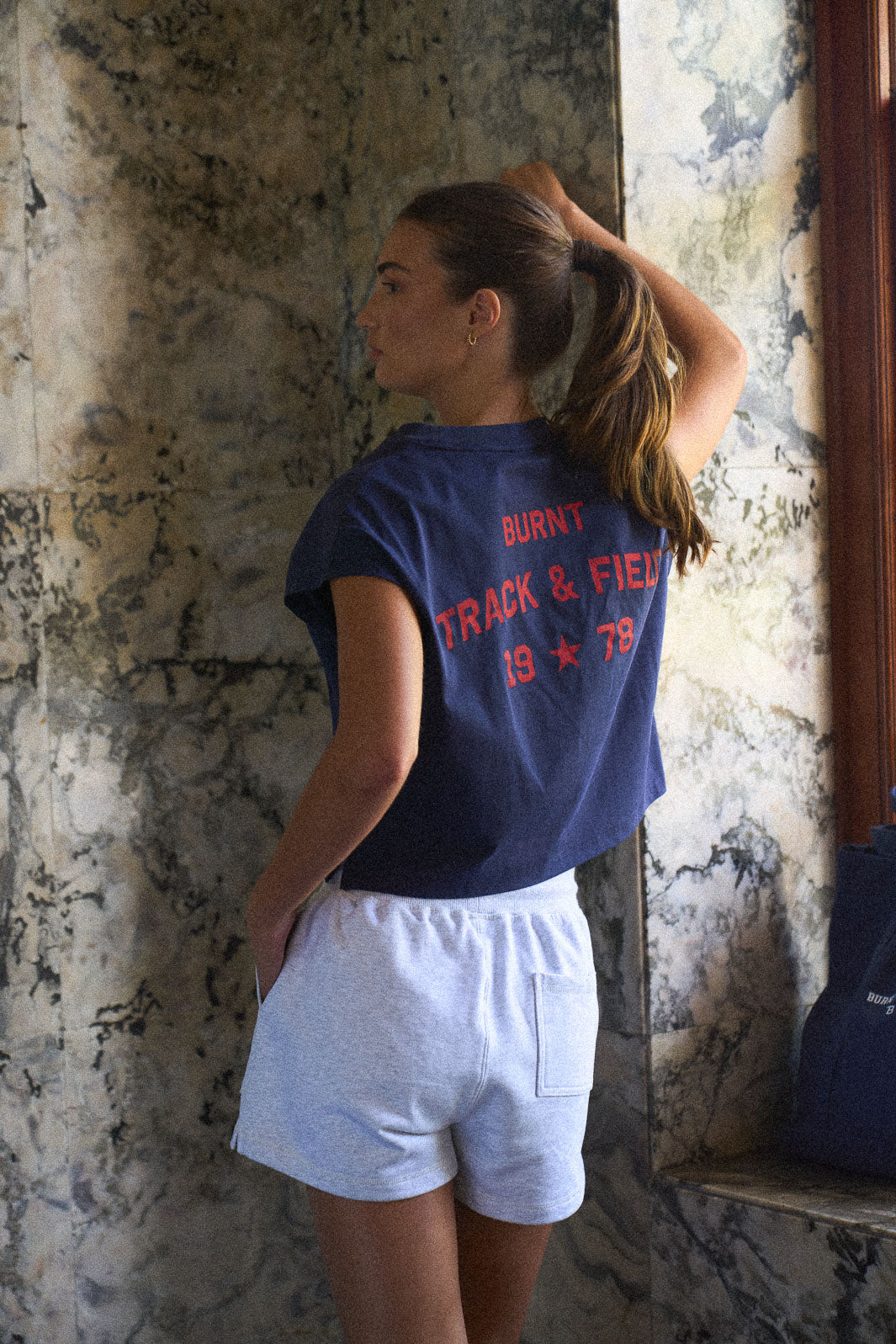 Burnt Studios | Varsity Tank - Navy