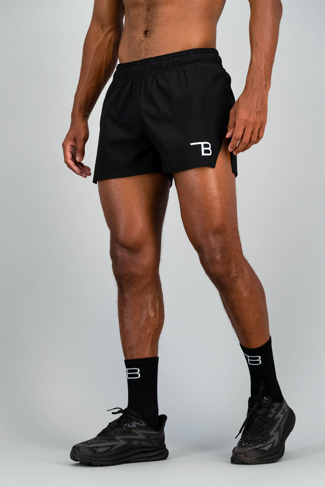 SpeedSkin™ Men's Pro Shorts - Black