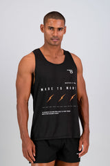 SpeedMesh™ Men's Pro Tank - Black