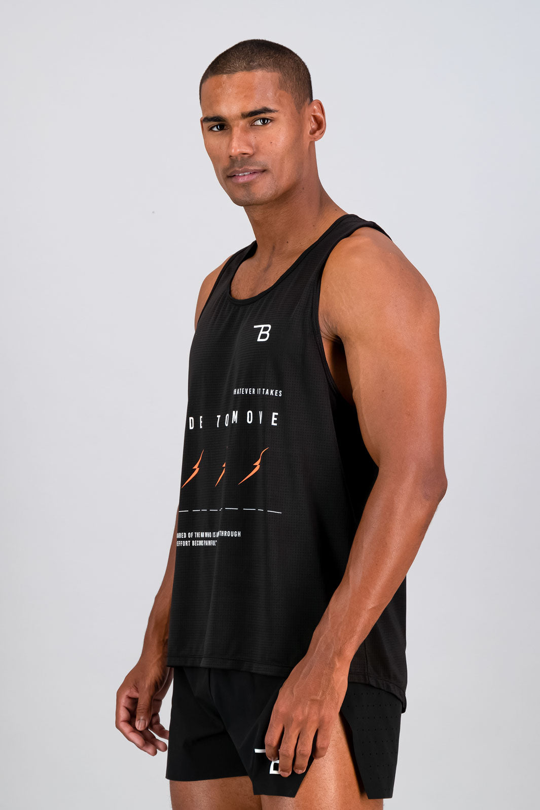 SpeedMesh™ Men's Pro Tank - Black