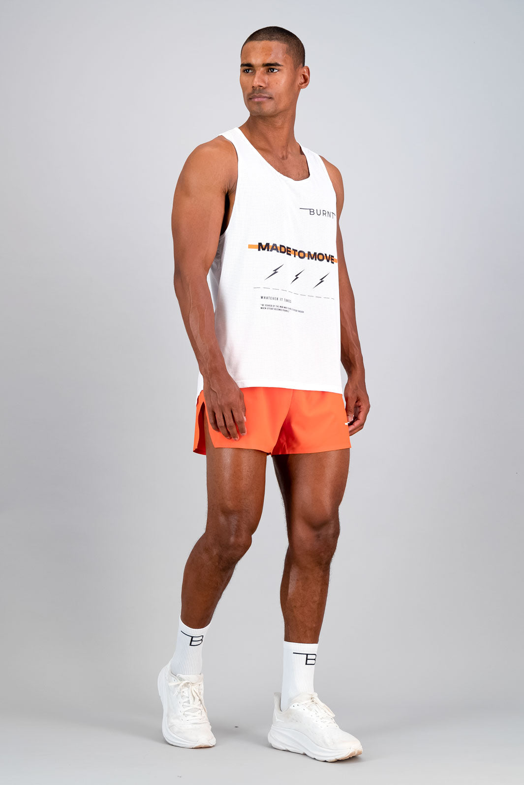 SpeedSkin™ Mens Pro Shorts - Orange