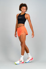 SpeedSkin™ Womens Run Shorts - Orange