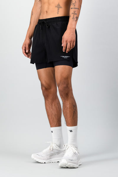 Burnt Studios | Fundamental 2-in-1 Short - Black