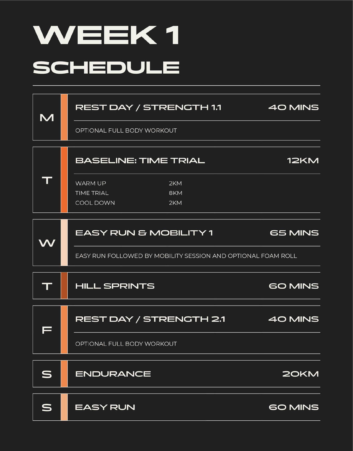 Run Your Best Marathon | 12-Week Advanced Plan | 42KM | Burnt Fit